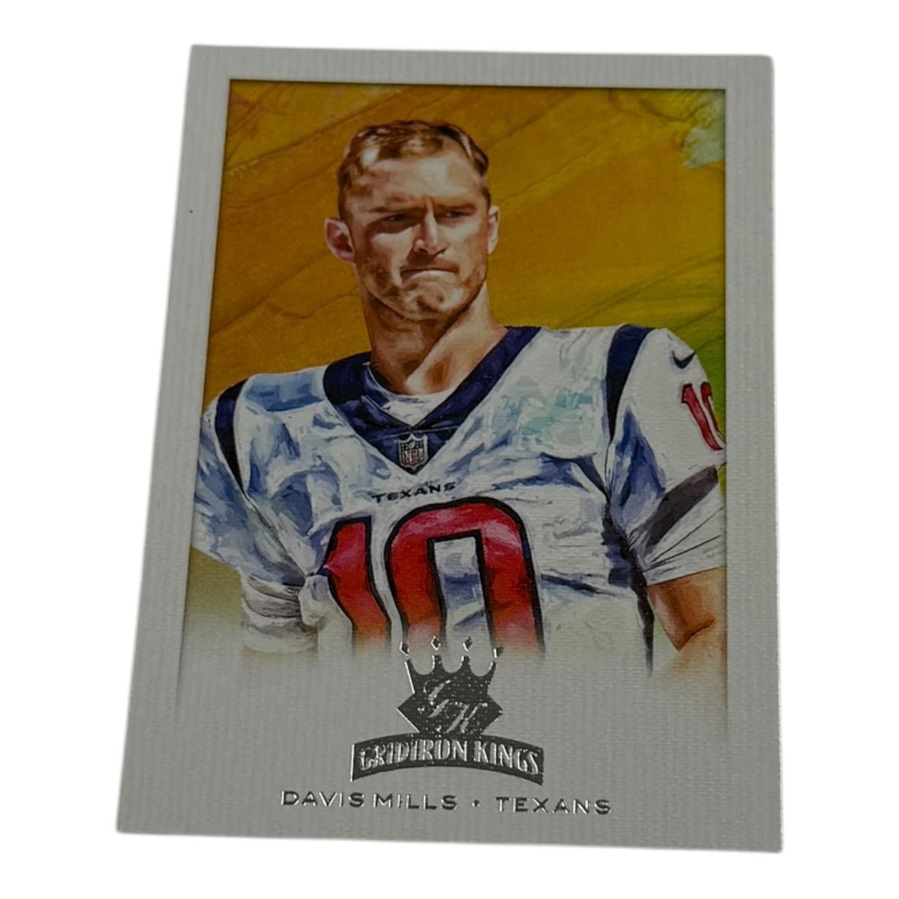 2021 Panini Chronicles Donruss Davis Mills Gridiron Kings Houston‎ Texans GK-8